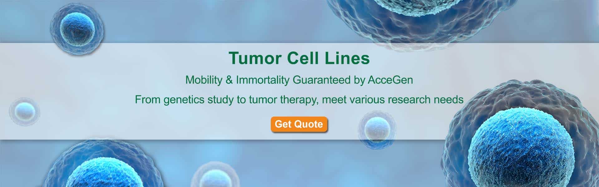 AcceGen Tumor Cell Lines